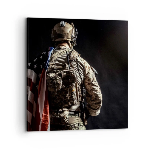 Quadro em tela - É por isso - 70x70 cm