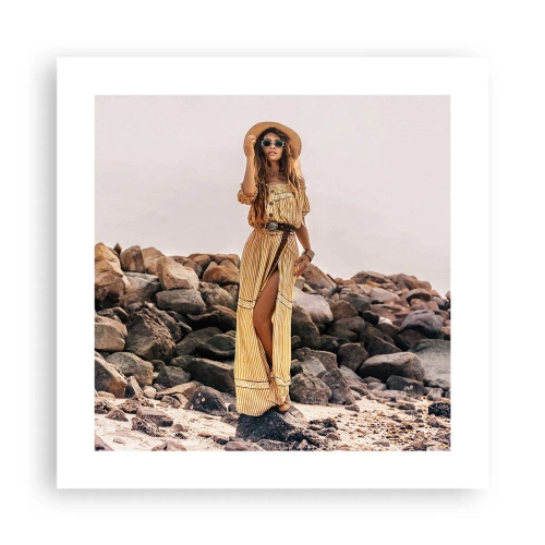 Pôster - A magia das pedras - 40x40 cm