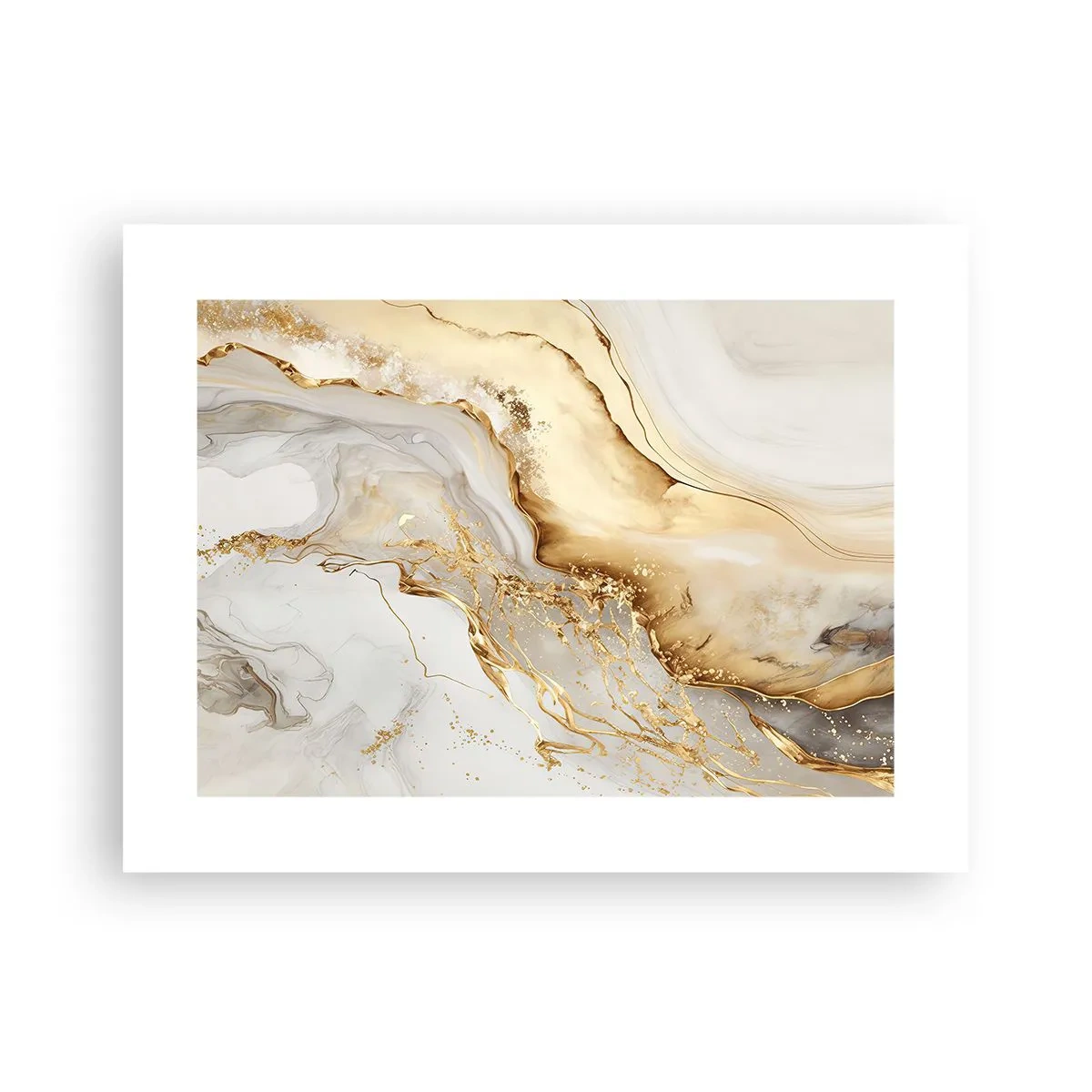 Pôster - Abstração: beleza e bondade - 40x30 cm