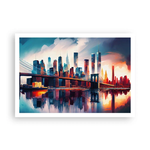Pôster - Nova York dos sonhos - 100x70 cm