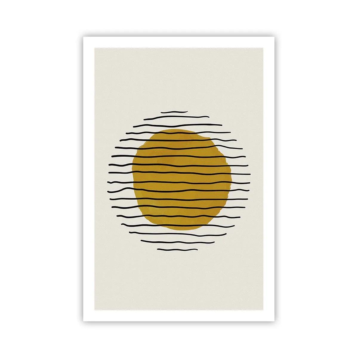 Pôster - Abstração a tremer com o calor - 61x91 cm