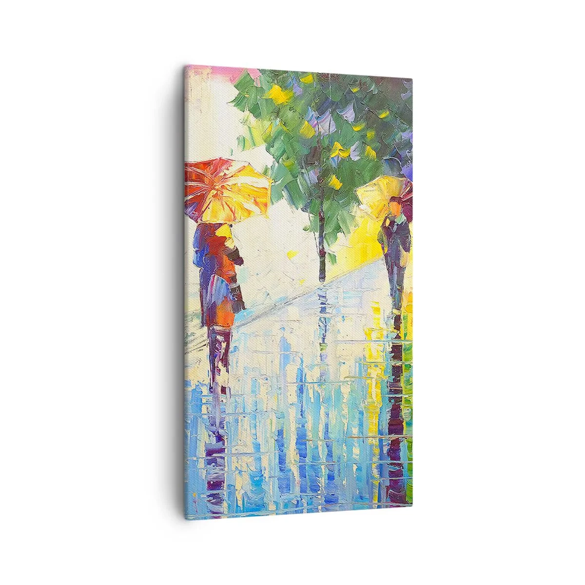 Quadro em tela - E tudo está claro - 45x80 cm