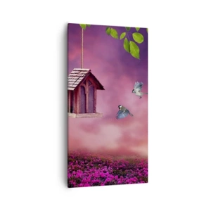 Quadro em tela - Convite para jantar - 55x100 cm