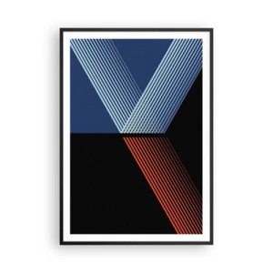 Pôster com moldura preta - Uma história simples - 70x100 cm