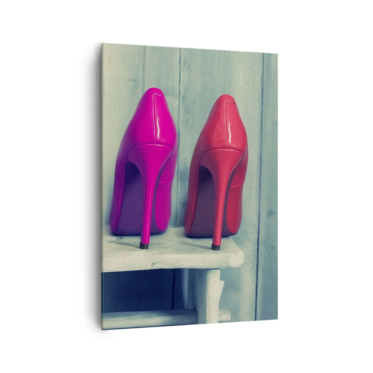 Quadro em tela - Um passeio no arco-íris - 70x100 cm