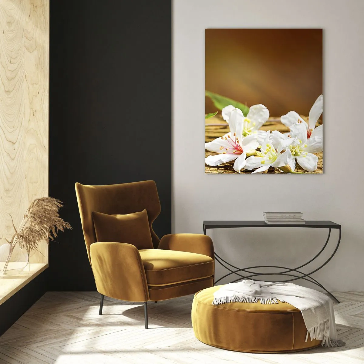 Quadro em vidro - Uma promessa inocente - 80x120 cm