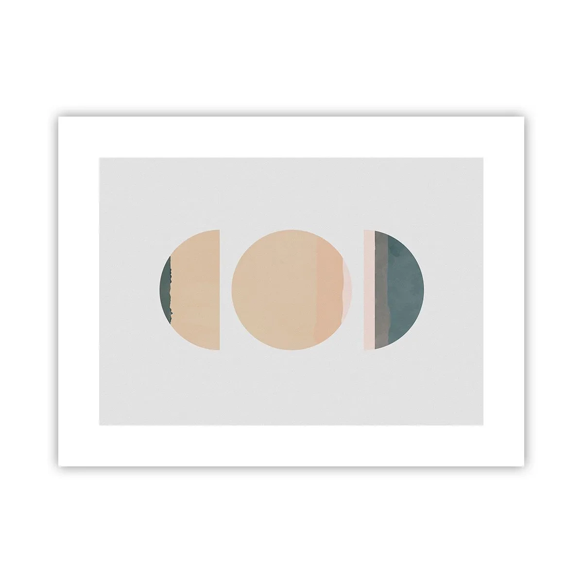 Pôster - Círculo entre círculos - 40x30 cm