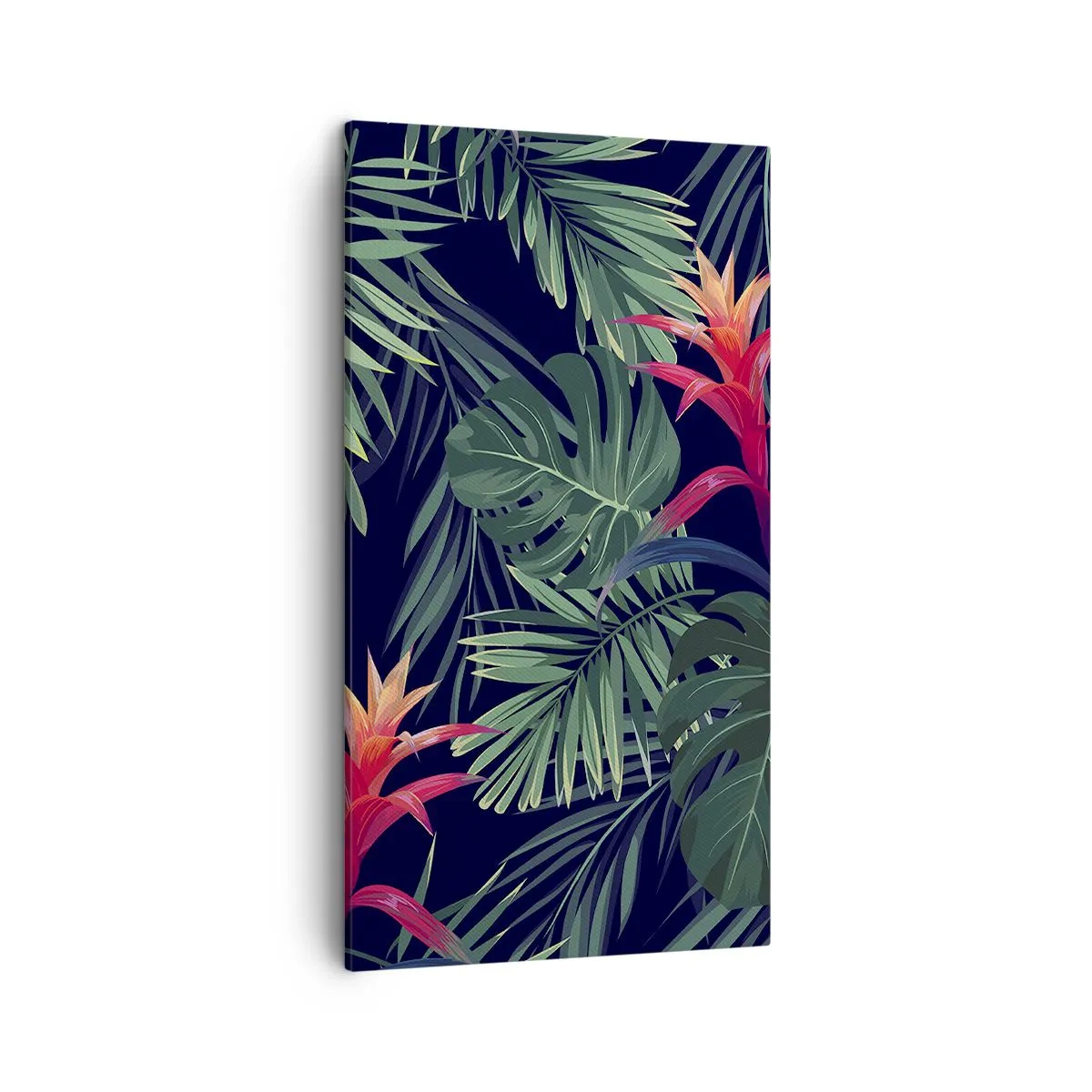Quadro em tela - Queimar em verde - 45x80 cm