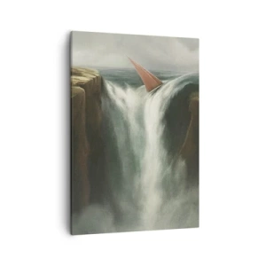 Quadro em tela - Um aviso da vida - 50x70 cm