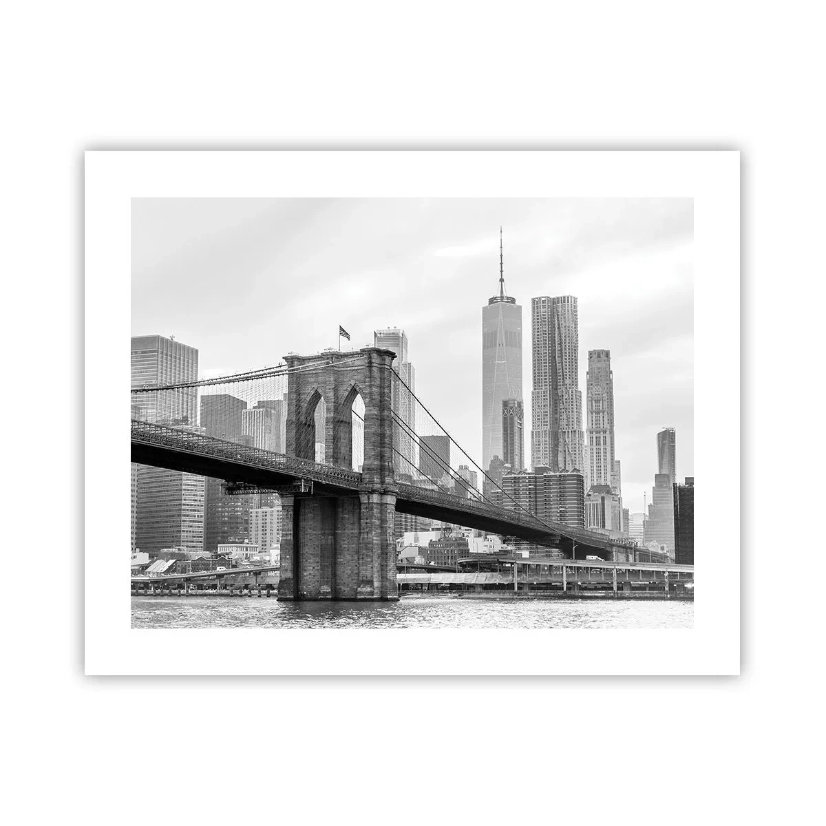 Pôster - Vibrações de Nova York - 50x40 cm