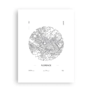 Pôster - A anatomia de Florença - 30x40 cm