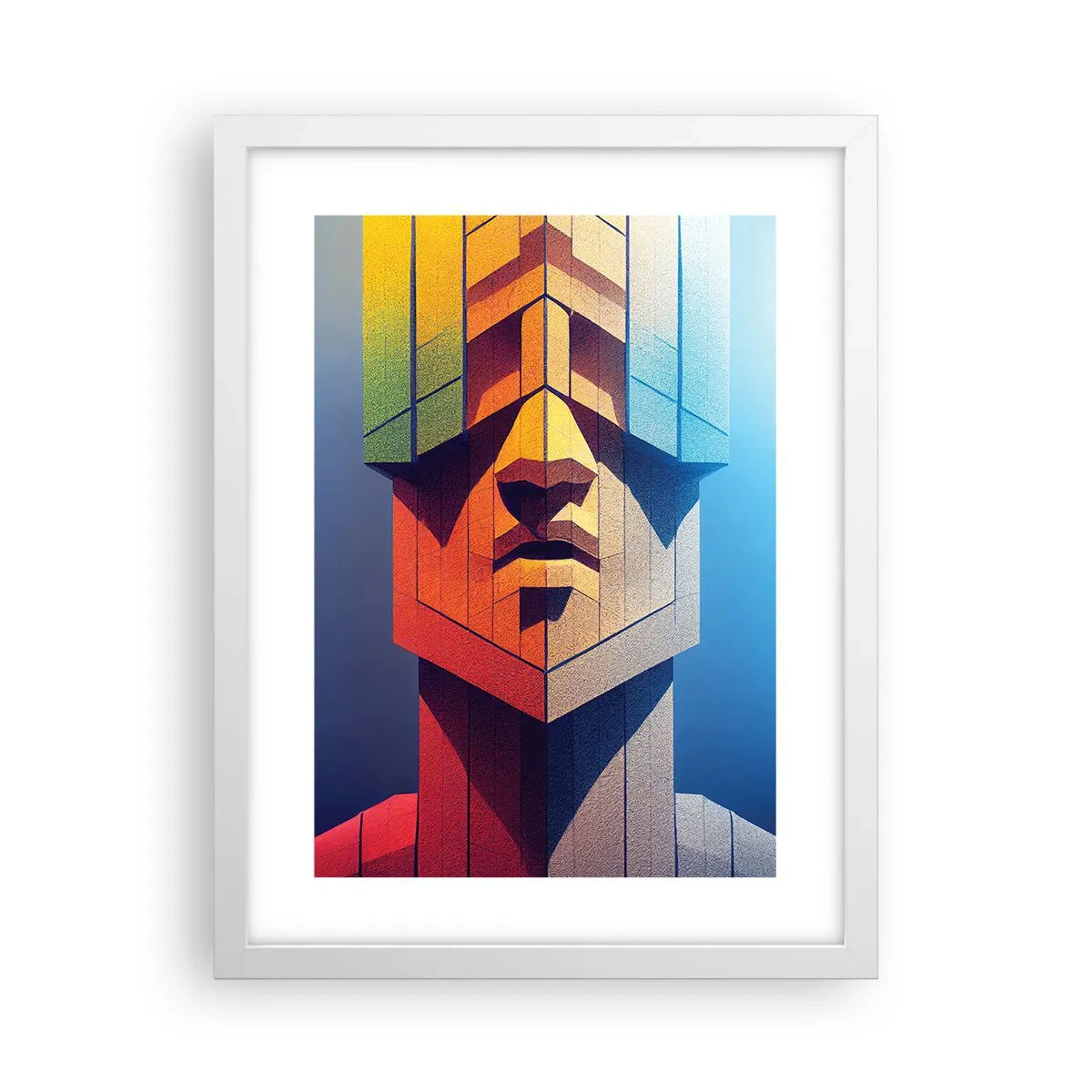 Pôster em moldura branca - Um homem de princípios - 30x40 cm