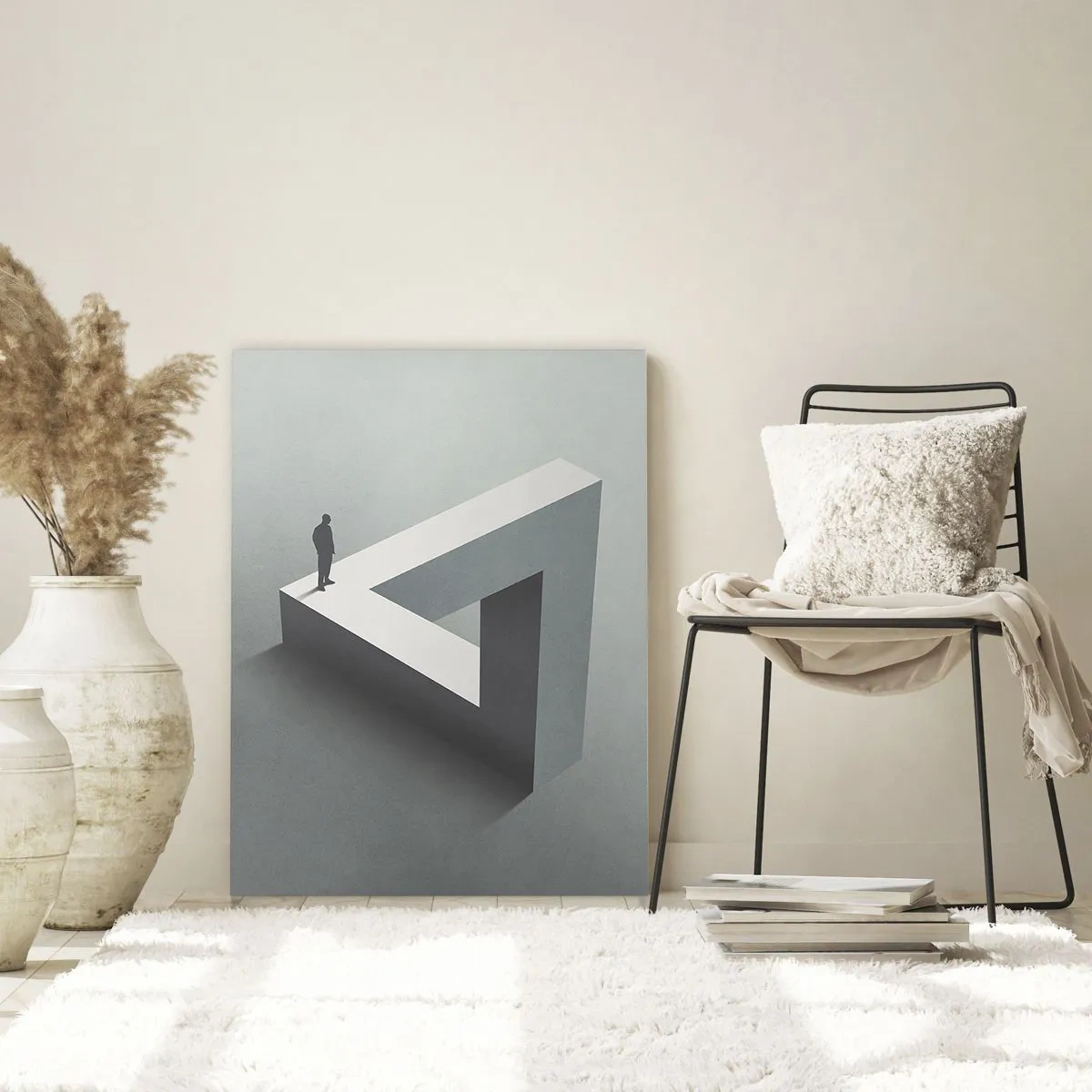 Quadro em vidro - Mas é possível - 70x100 cm