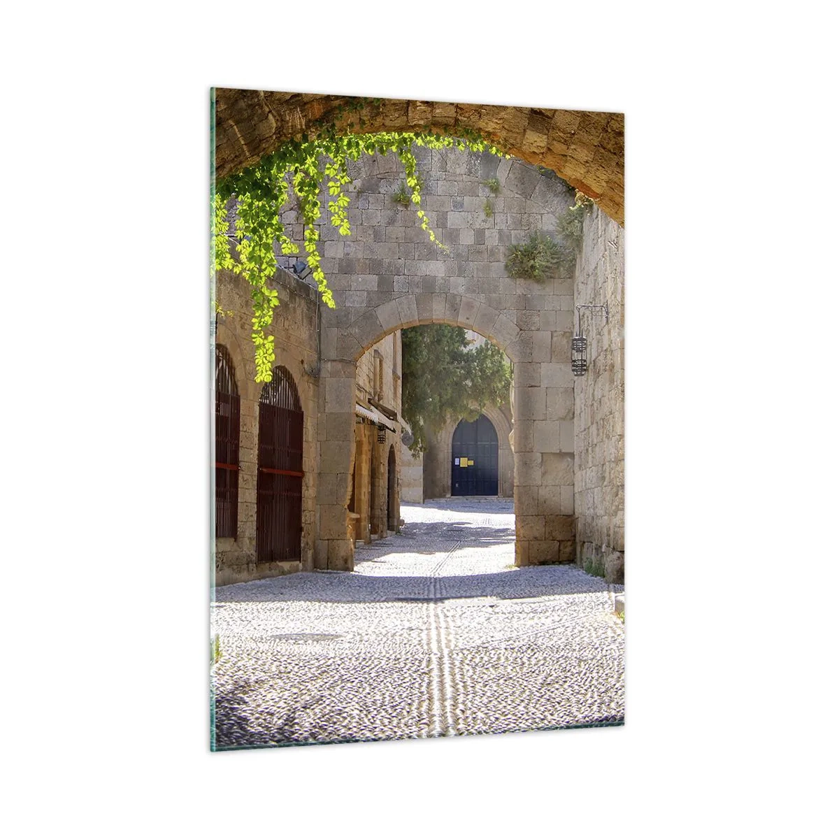 Quadro em vidro - Em breve aparecerá uma procissão - 50x70 cm