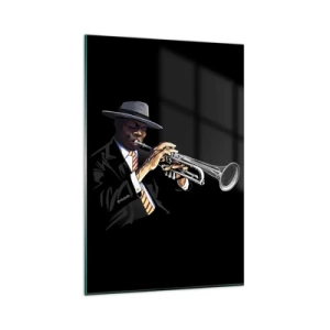 Quadro em vidro - Charme da velha escola - 80x120 cm