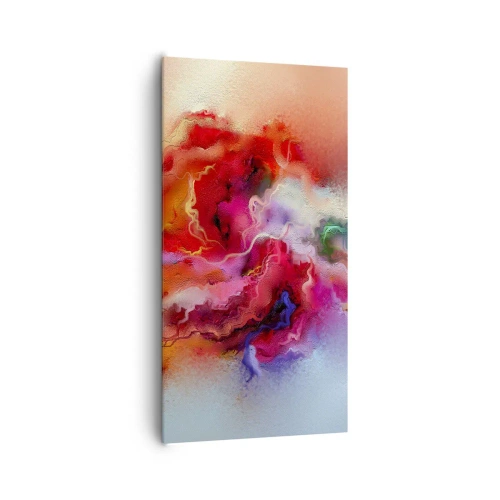 Quadro em tela - Como capturar os sonhos - fumo - 65x120 cm