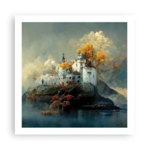 Pôster - O começo de uma história romântica - 60x60 cm