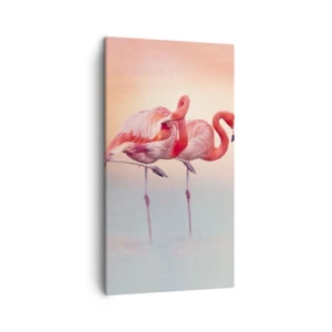 Quadro em tela - Na cor do sol poente - 45x80 cm