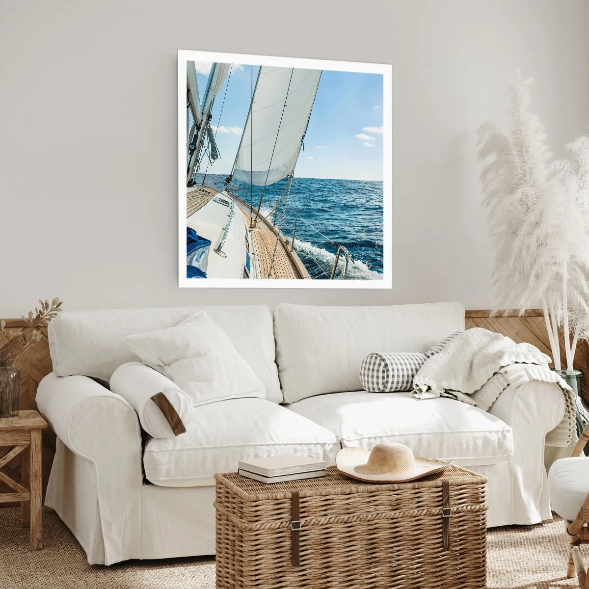 Pôster - Ahoy, aventura - 30x30 cm