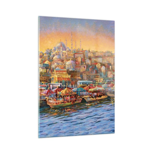 Quadro em vidro - Conto de Istambul - 50x70 cm