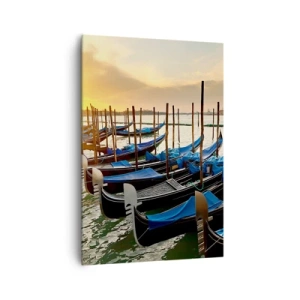 Quadro em tela - Antes que o burburinho chegue - 70x100 cm