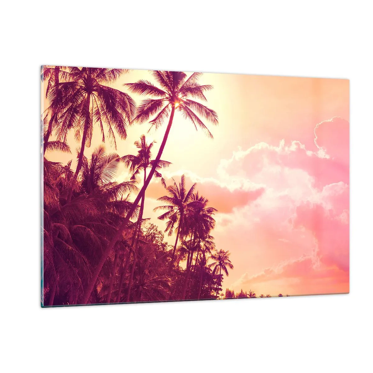 Quadro em vidro - Tem que escolher - 120x80 cm