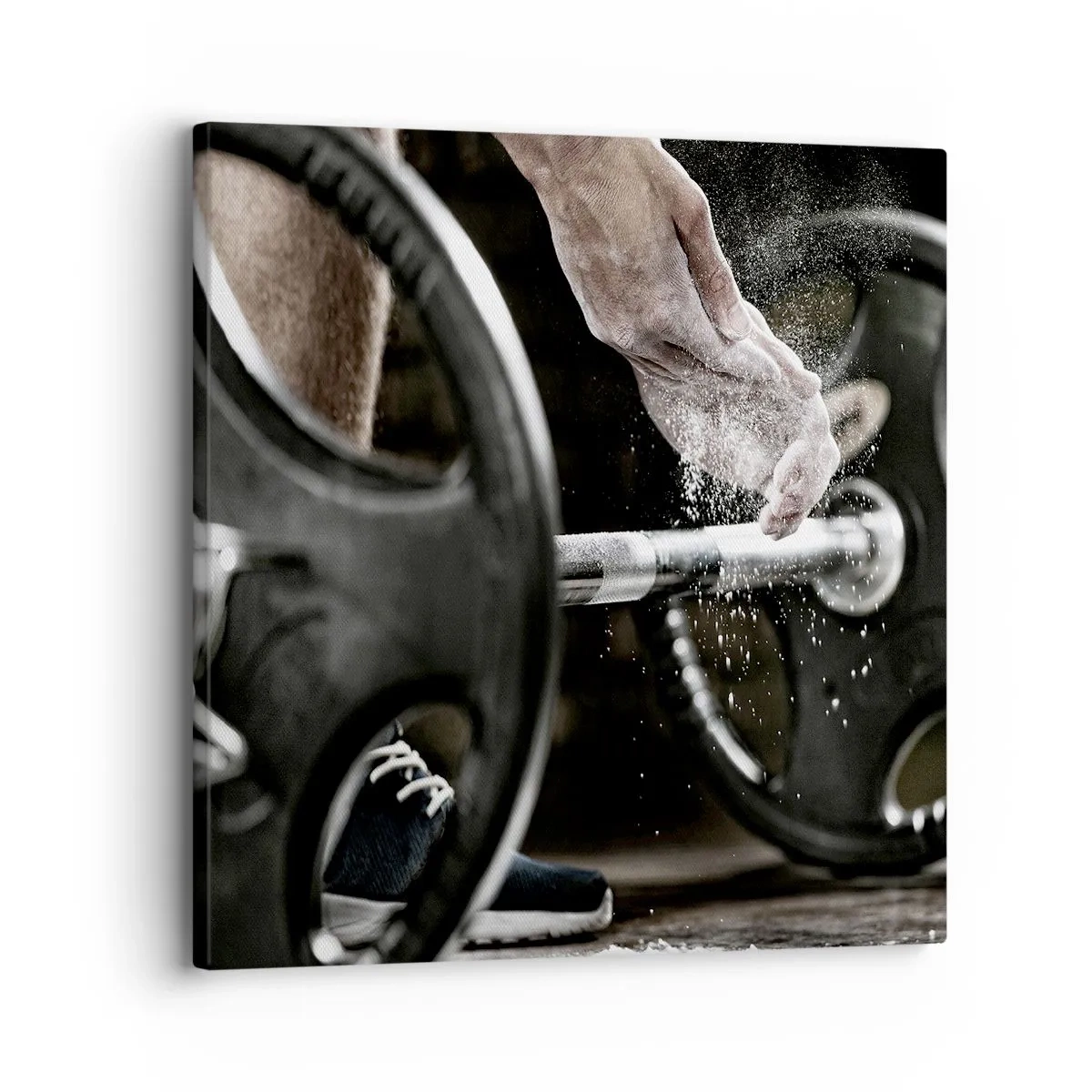 Quadro em tela - Desafio aceite! - 30x30 cm