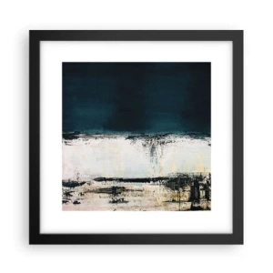 Pôster com moldura preta - Composição horizontal - 30x30 cm
