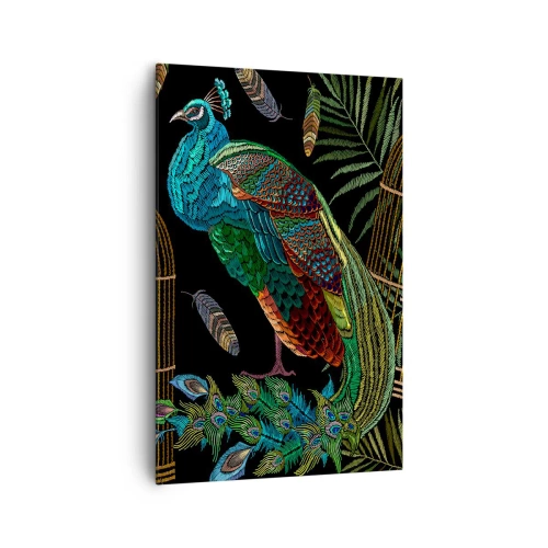 Quadro em tela - Em vestes reais - 80x120 cm