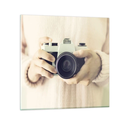 Quadro em vidro - Para ver mais... - 40x40 cm