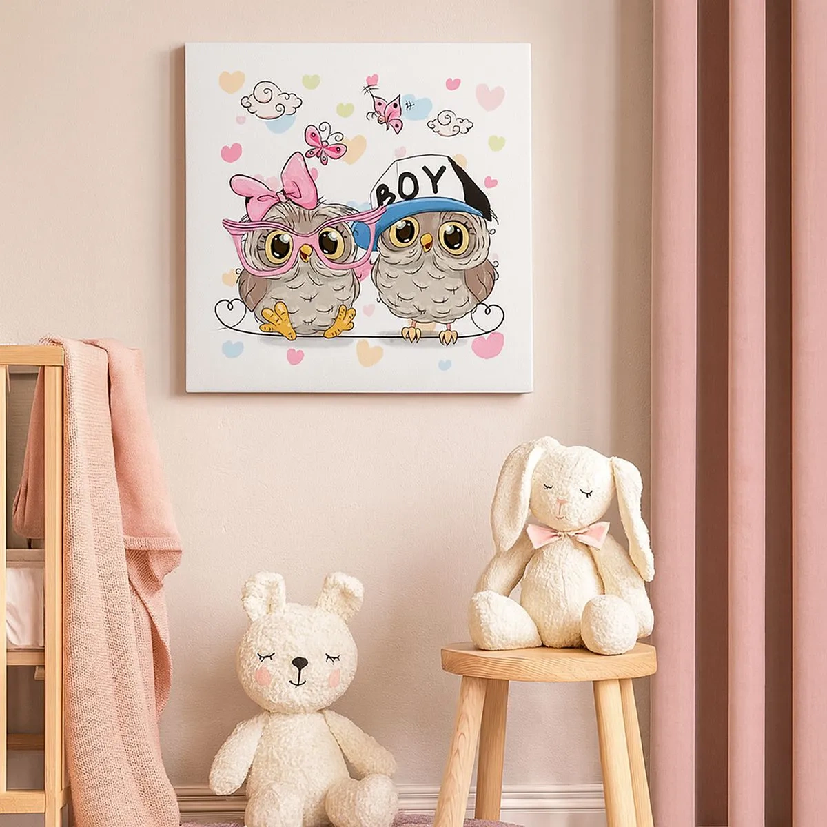 Quadro em tela - Amemo-nos! - 30x30 cm