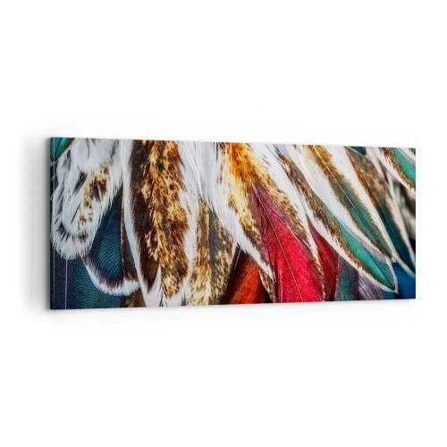 Quadro em tela - Segredos de vôo - 100x40 cm