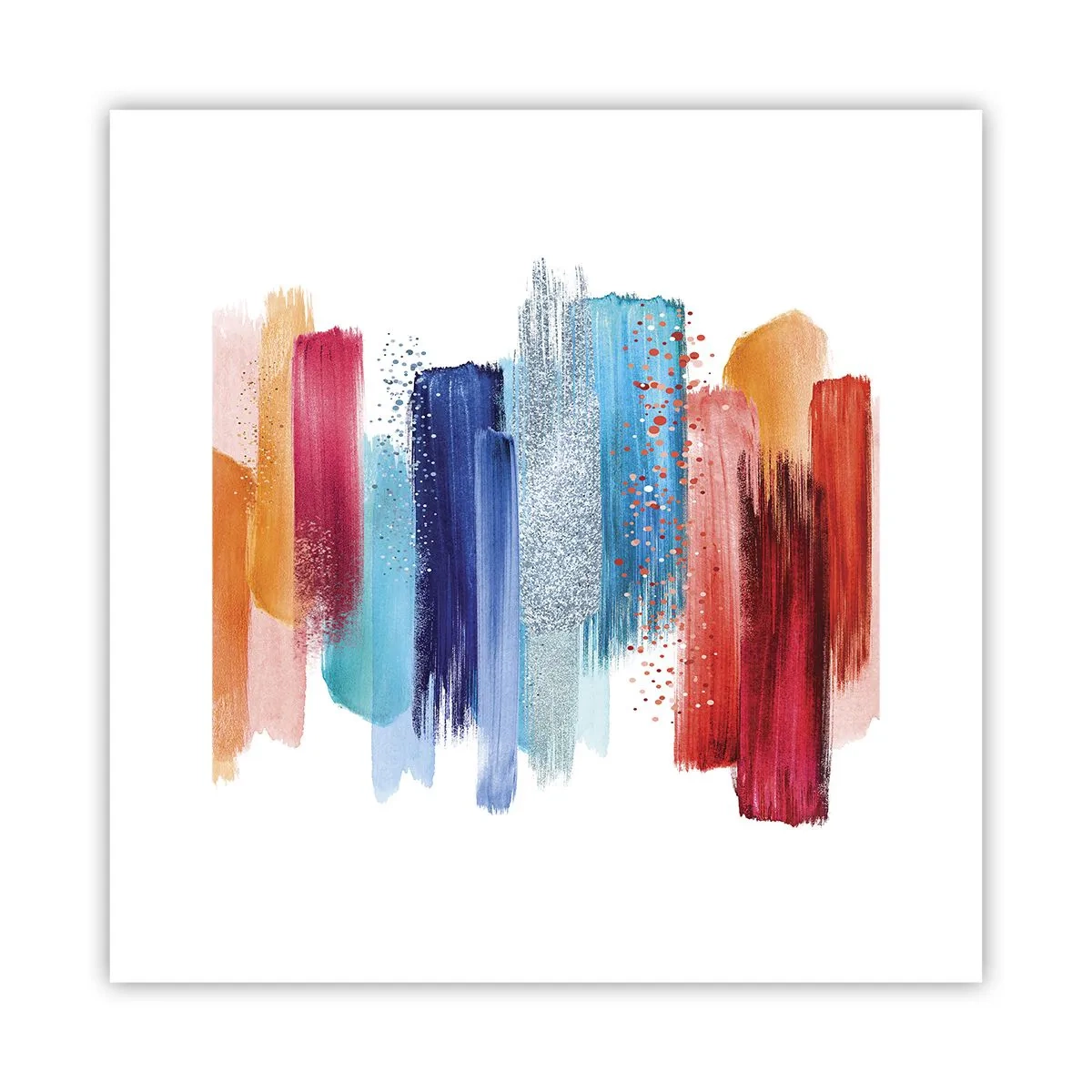 Pôster - Para cima e para baixo - 30x30 cm