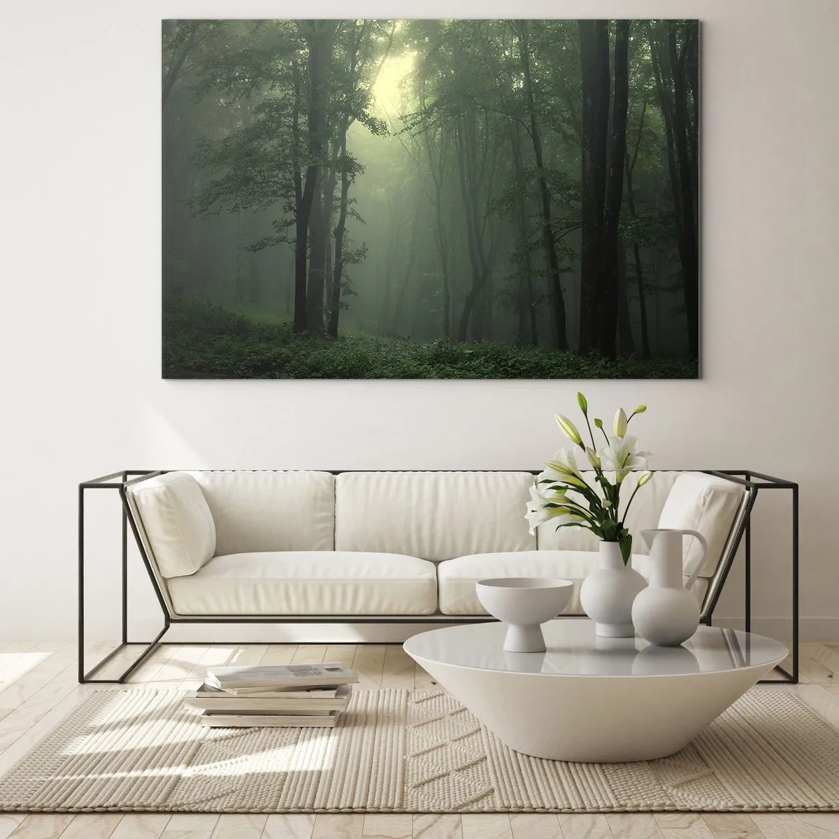 Quadro em vidro - Antes de acordar - 120x80 cm