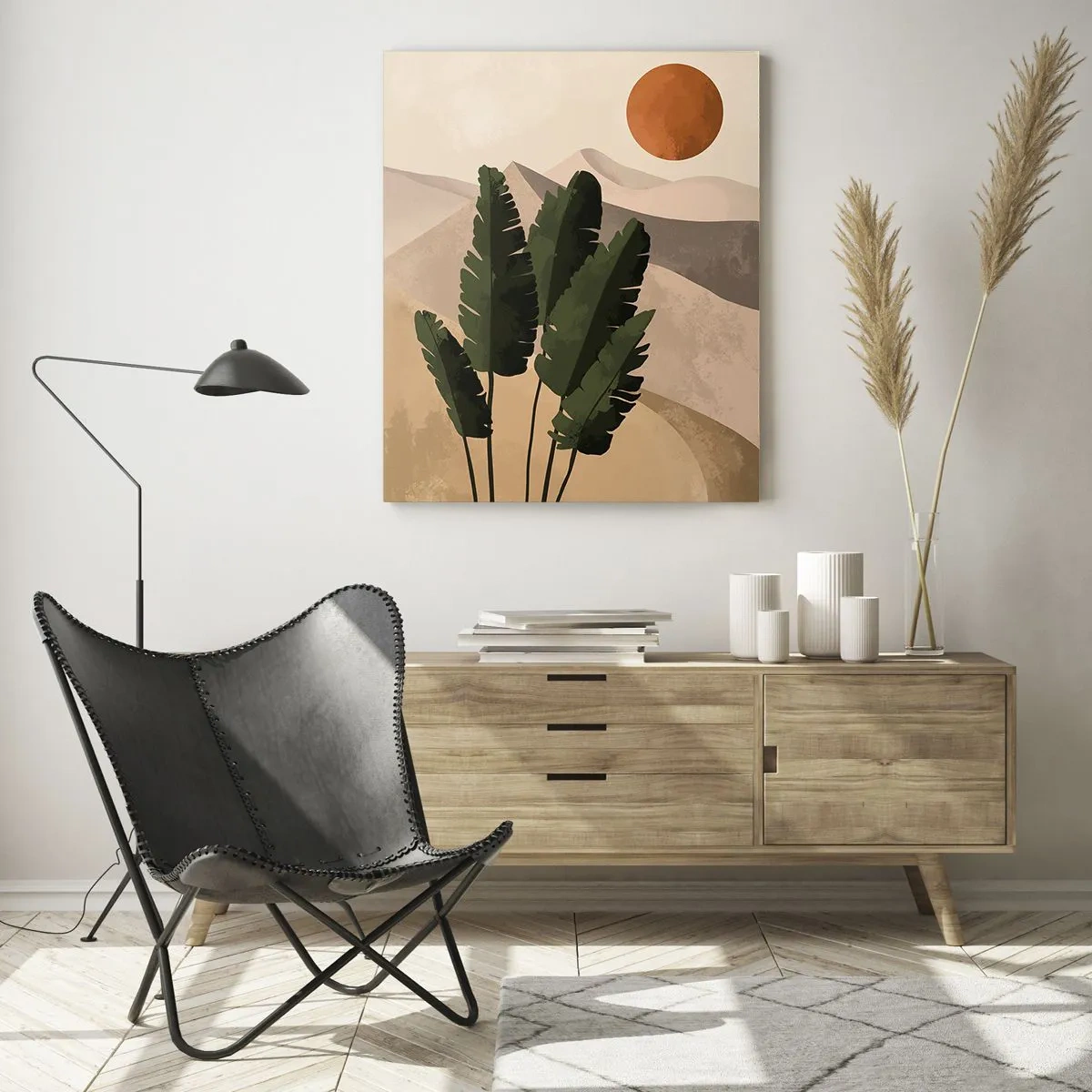 Quadro em vidro - O triunfo da vida - 50x70 cm