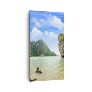 Quadro em tela - Maravilhas rochosas da natureza - 65x120 cm