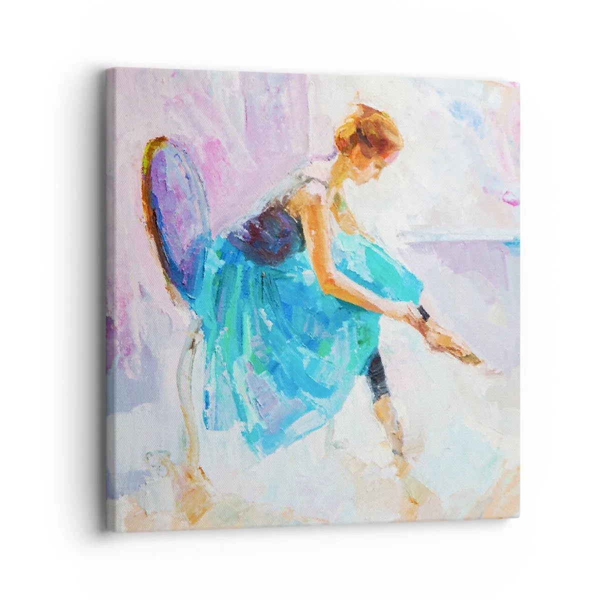 Quadro em tela - Graça inefável, charme sutil - 30x30 cm