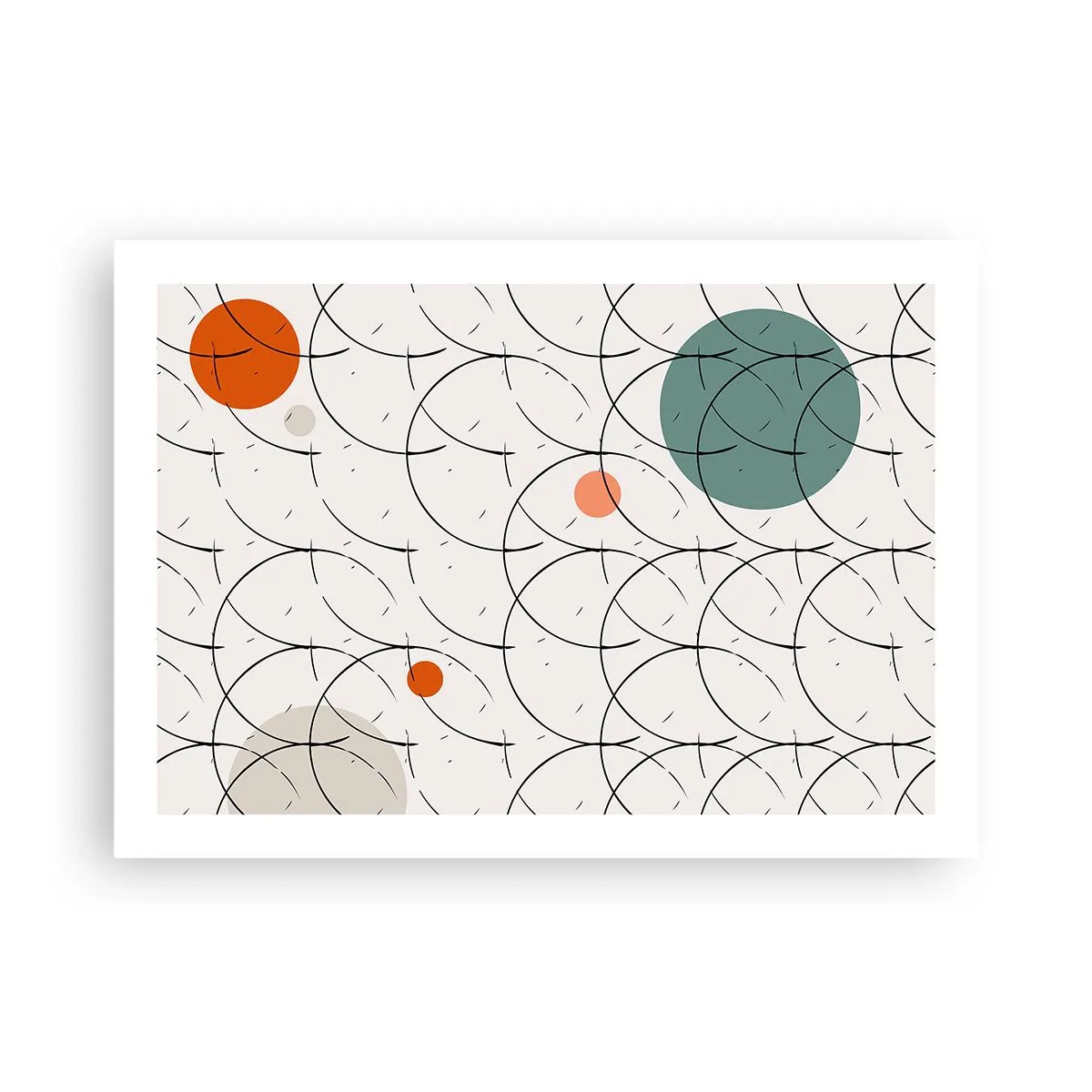 Pôster - No espírito da pop art - 70x50 cm