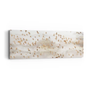 Quadro em tela - Está na hora… - 90x30 cm