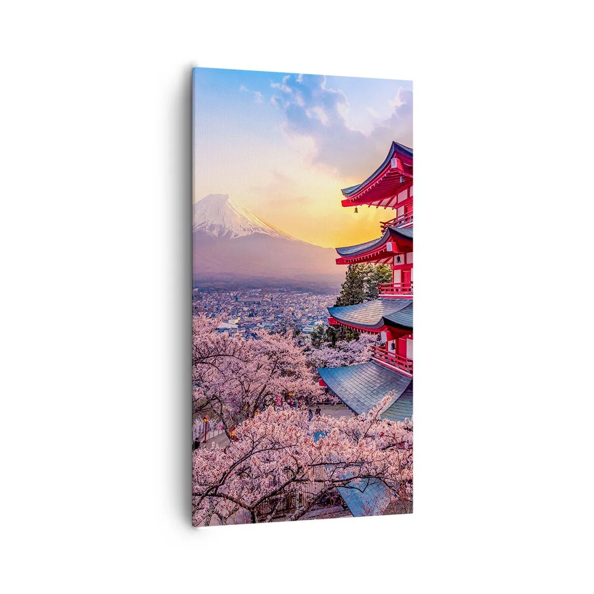 Quadro em tela - A essência do espírito japonês - 65x120 cm