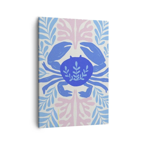 Quadro em tela - Como uma flor do mar - 50x70 cm