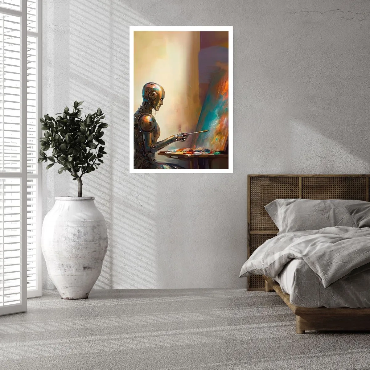 Pôster - A arte do futuro - 40x50 cm