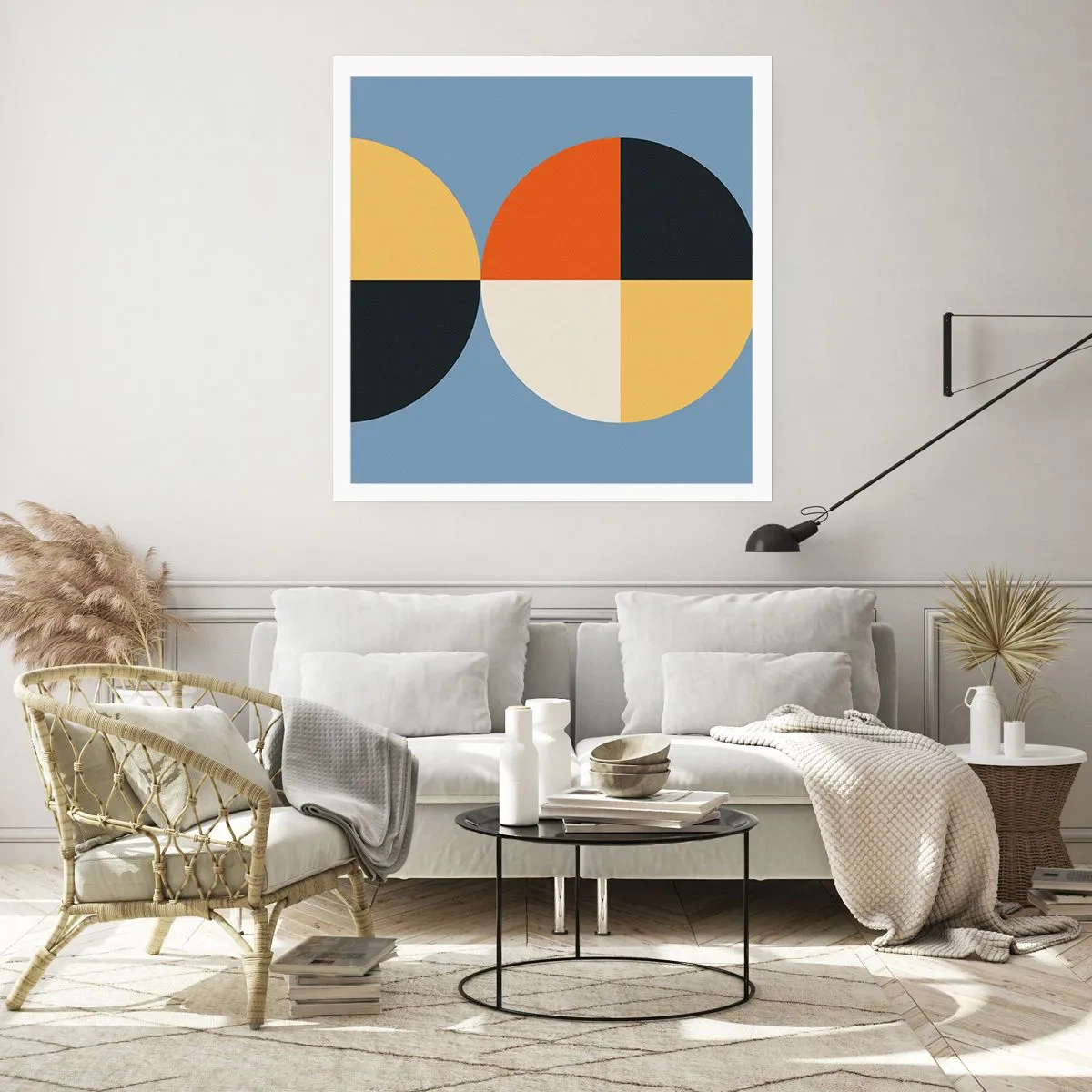 Pôster - Verja e conte - 40x40 cm