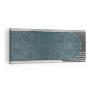Quadro em tela - Composição ao nível - 120x50 cm
