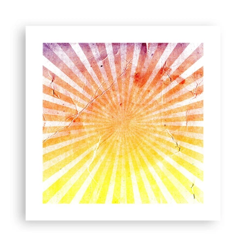 Pôster - Nasceres e entardeceres - 40x40 cm