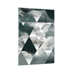 Quadro em vidro - Uma perspetiva de cristal - 50x70 cm