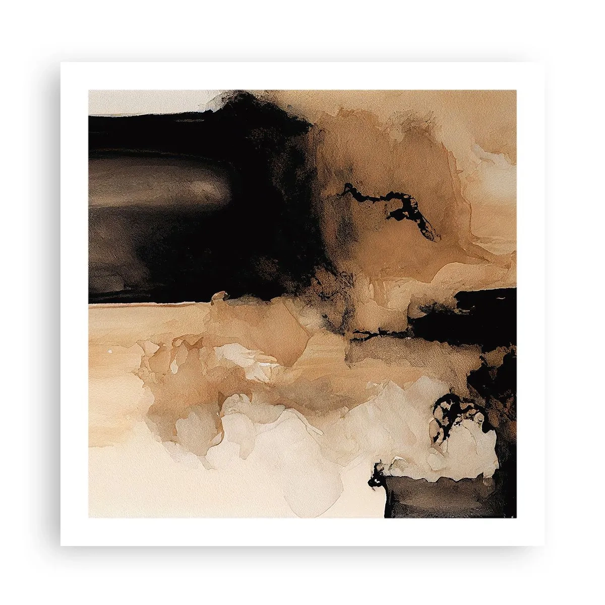 Pôster - Abstração intrigante - 60x60 cm