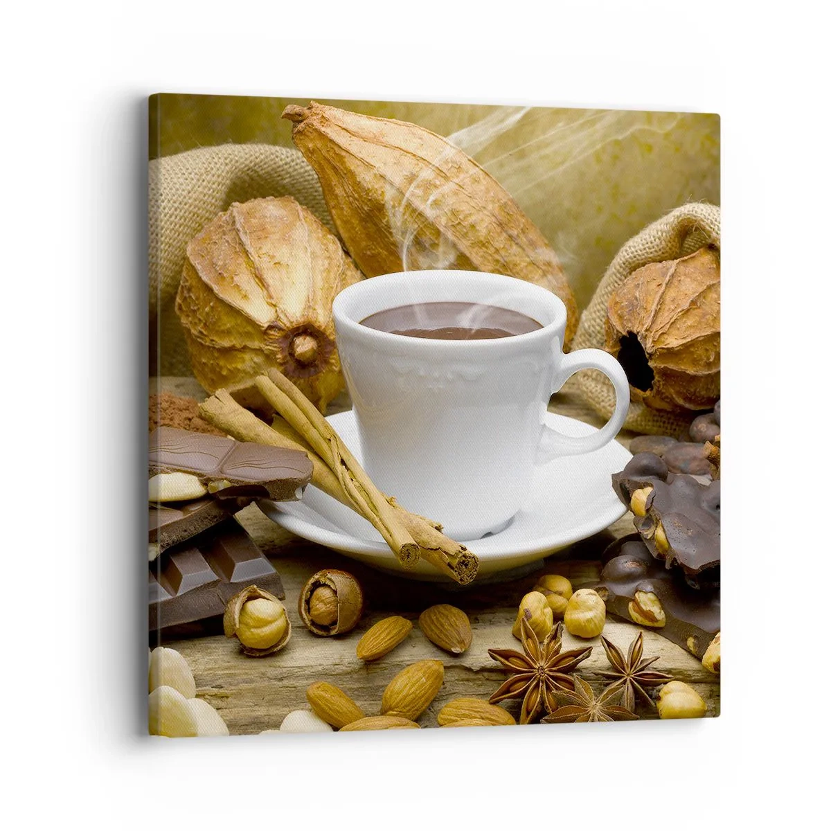 Quadro em tela - Para os que procuram emoções - 40x40 cm