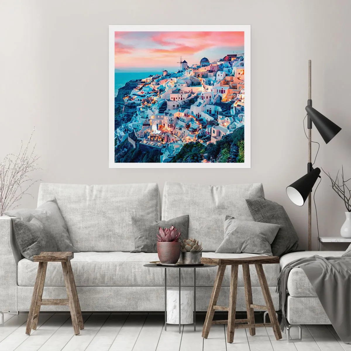 Pôster - As suas grandes férias gregas - 30x30 cm