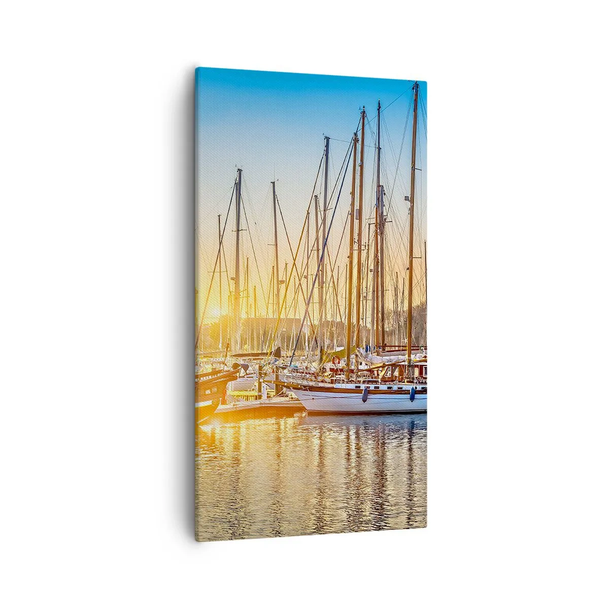 Quadro em tela - O vento também deve dormir - 55x100 cm